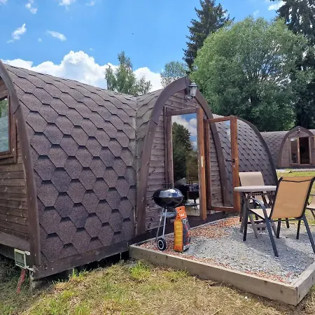 Hobiti Chatka Lipno Holiday home Cerna v Posumavi